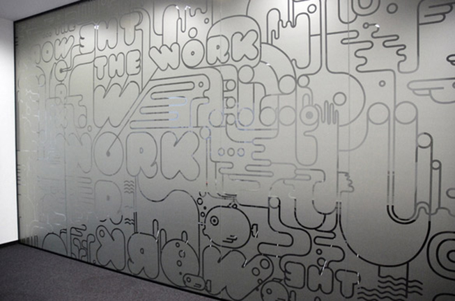 Sandblasting Decoration Film